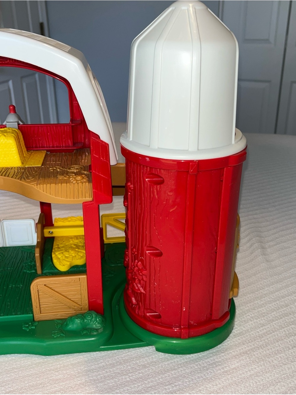 Fisher-Price Red & White Farm Barn Playset with Animal Figures - Picture 10 of 14